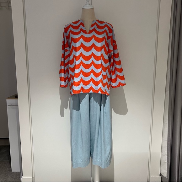 Marimekko x Uniqlo 3/4 Sleeve Shirt - Picture 4 of 8